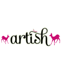 Logotip: ARTish (zasebni organizator ustvarjalnih sejmov)